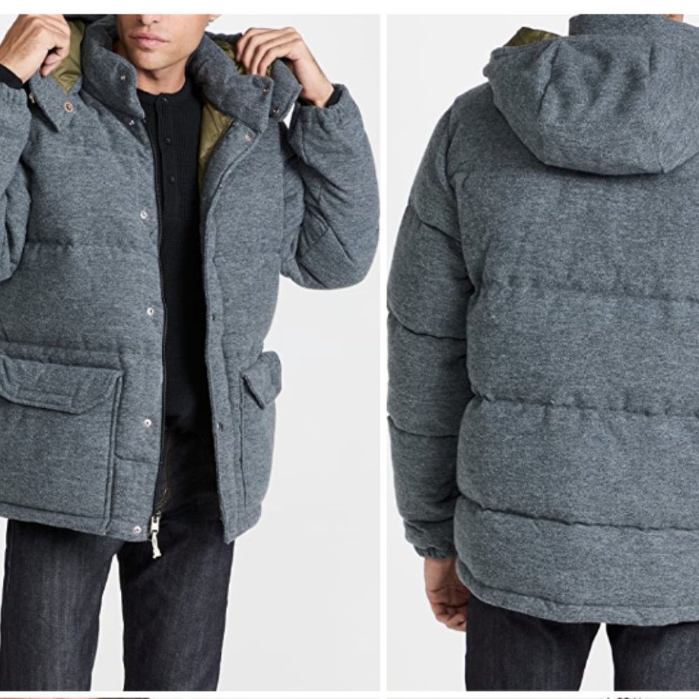 MEN The North Face Sierra Down Wool Parka NWOT